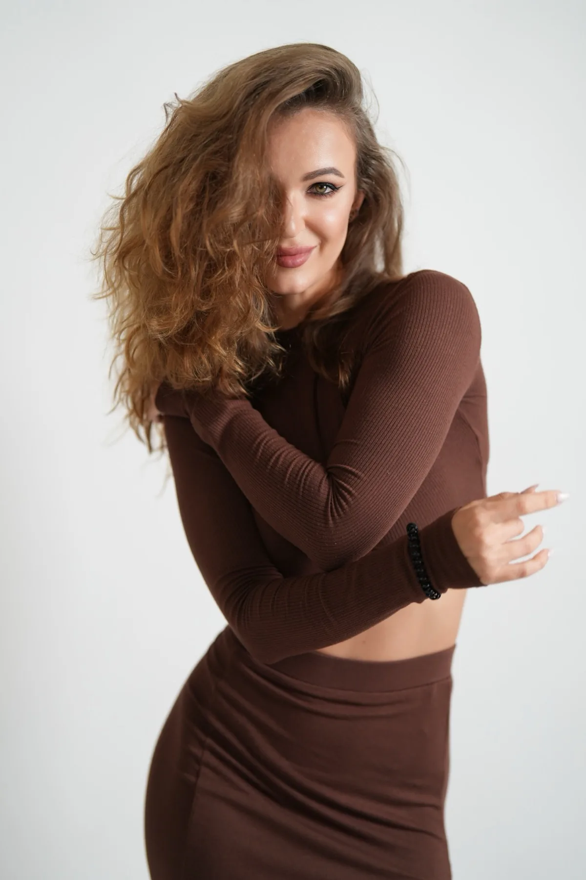 Model portrait during Dubai fashion week season, photographed by Photoczaro